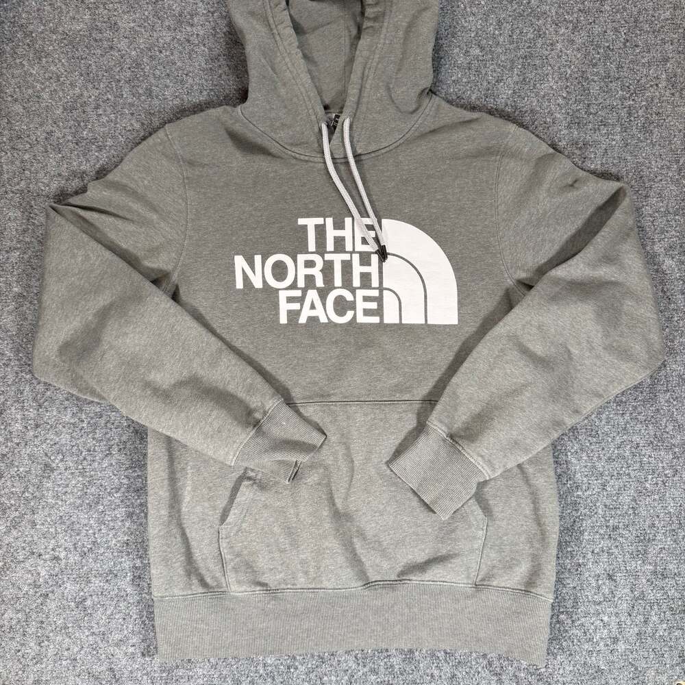 The North Face Men's Half Dome Pullover Hoodie Grey Size Small